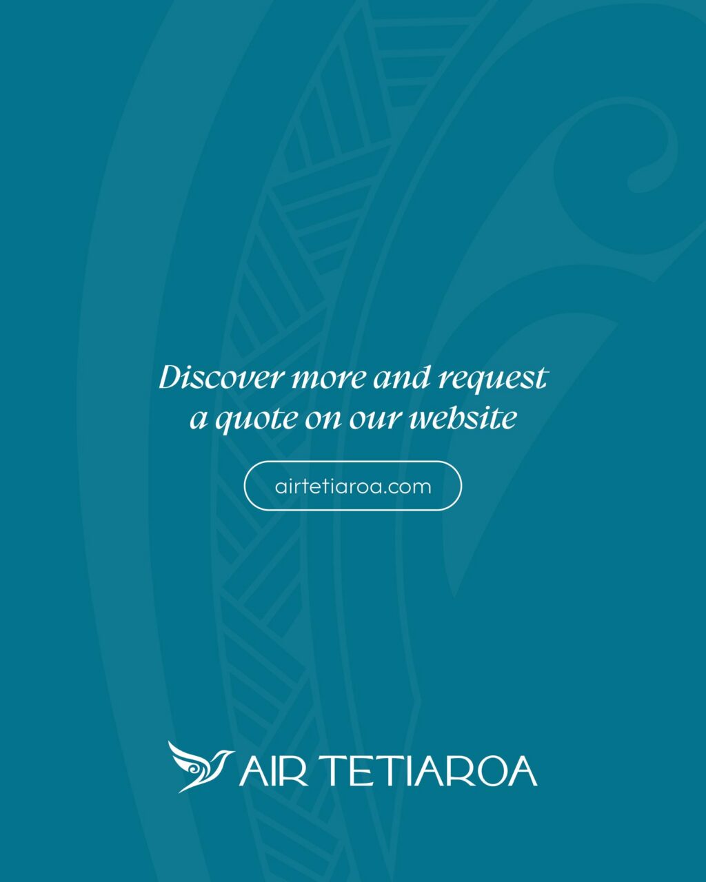Instagram post from airtetiaroa. This post is in position 6.