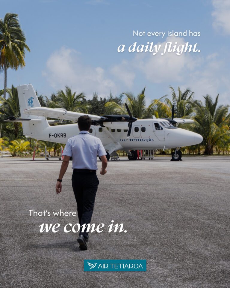 Instagram post from airtetiaroa. This post is in position 2.